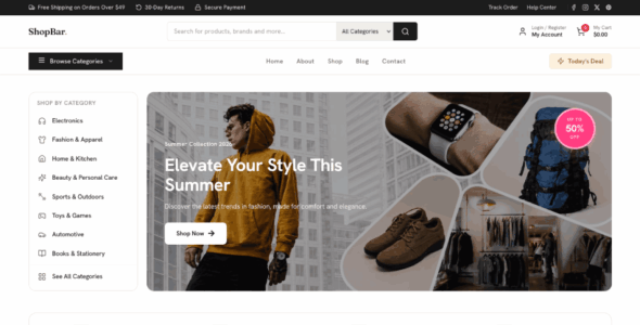 ShopBar (Spiracle Themes)