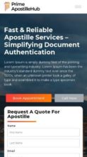 ST Apostille Pro (screenshot mobile)