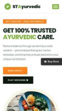 ST Ayurvedic Pro (screenshot mobile)