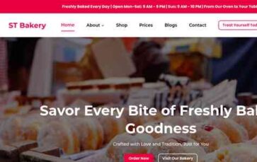 ST Bakery Pro (screenshot desktop)