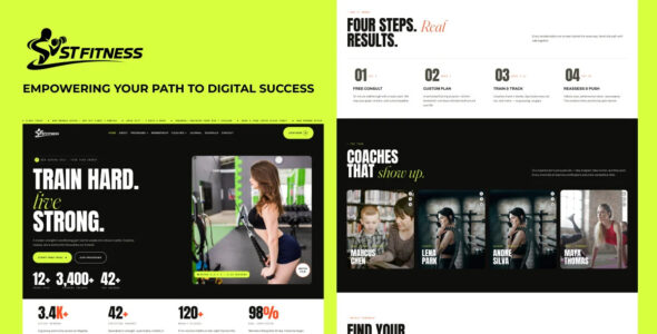 ST Fitness Pro (StrivioThemes)