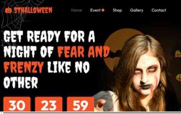 ST Halloween Pro (screenshot desktop)