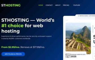 ST Hosting Pro (screenshot desktop)