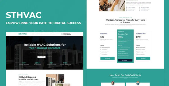 ST Hvac Pro (StrivioThemes)