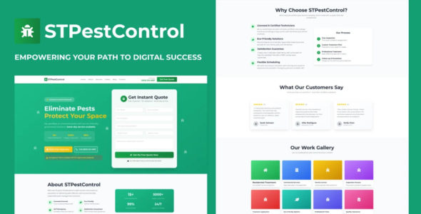 ST Pest Control Services (StrivioThemes)