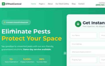 ST Pest Control Services (screenshot desktop)