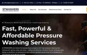 ST Pressure Wash (screenshot desktop)