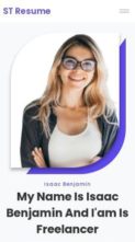 ST Resume Pro (screenshot mobile)