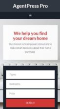 AgentPress Pro (screenshot mobile)