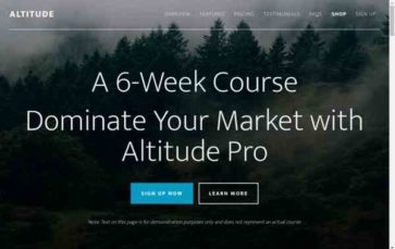 Altitude Pro (screenshot desktop)