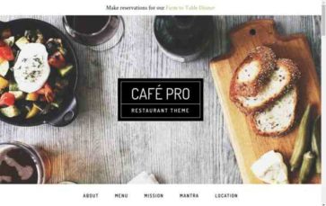 Cafe Pro (screenshot desktop)