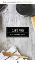 Cafe Pro (screenshot mobile)