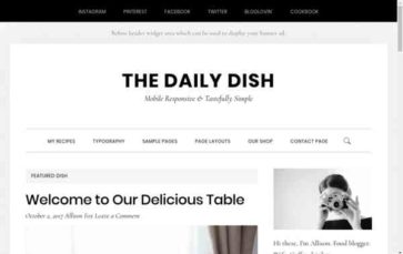 Daily Dish Pro (screenshot desktop)