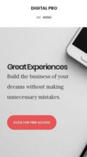Digital Pro (StudioPress) - (screenshot mobile)