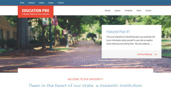 Education Pro (StudioPress)