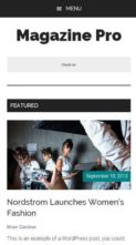 Magazine Pro (StudioPress) (screenshot mobile)