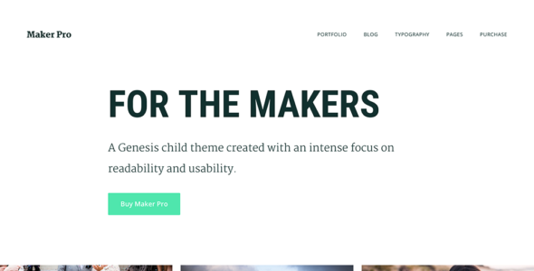 Maker Pro (StudioPress)