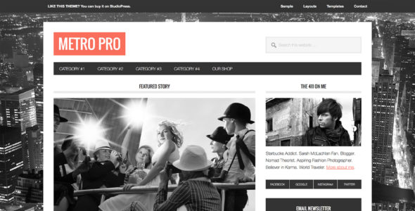 Metro Pro (StudioPress)