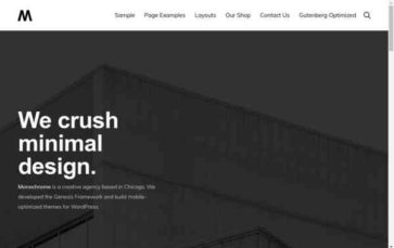 Monochrome Pro (screenshot desktop)