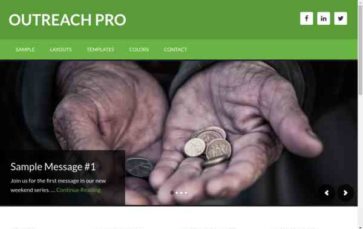 Outreach Pro (screenshot desktop)