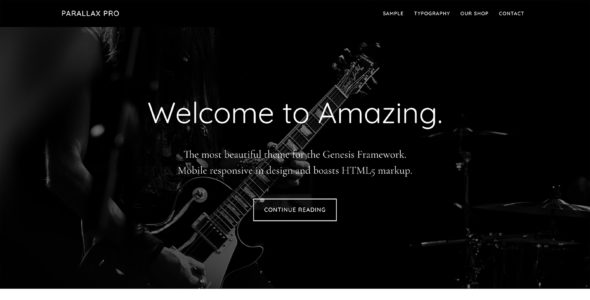 Parallax Pro (StudioPress)