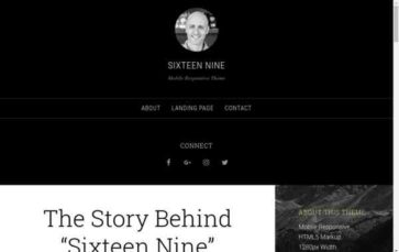 Sixteen Nine Pro (screenshot desktop)