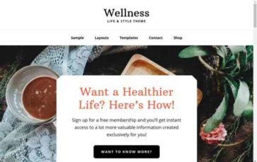 Wellness Pro (StudioPress) - (screenshot desktop)