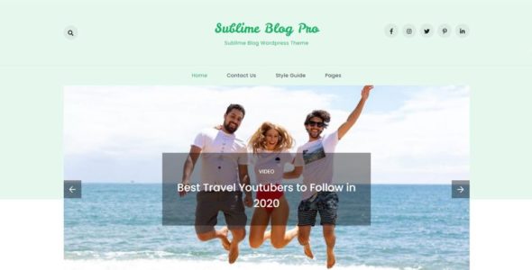 Sublime Blog Pro (SublimeTheme)