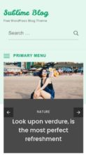 Sublime Blog (screenshot mobile)