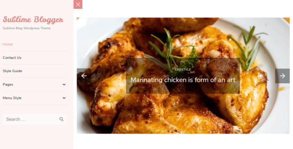 Sublime Blogger (SublimeTheme)