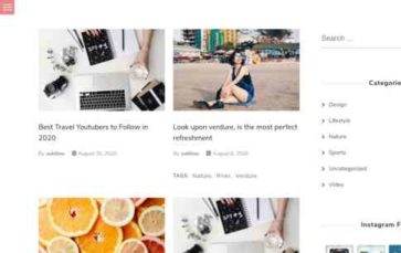 Sublime Blogger (screenshot desktop)