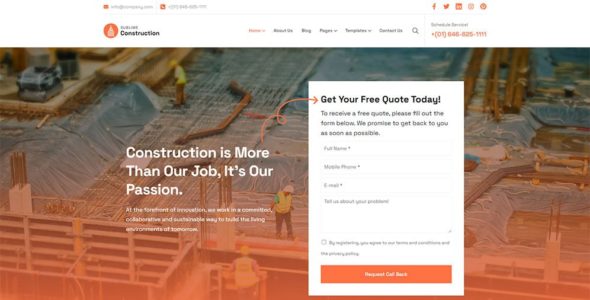 Sublime Construction Pro (SublimeTheme)