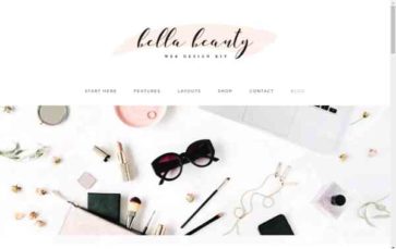 Bella Beauty (Sugar + Code) - (screenshot desktop)