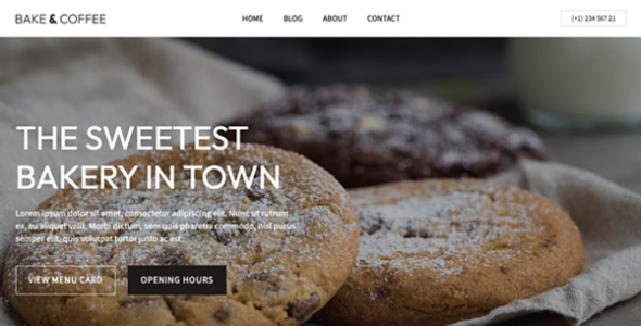 Bakery and Pastry Premium (Superb Themes)