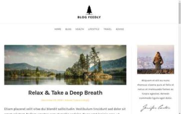 BlogFeedly Pro (screenshot desktop)
