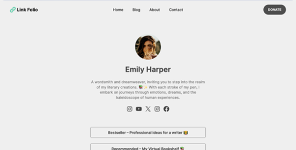 Link Folio Pro (Superb Themes)