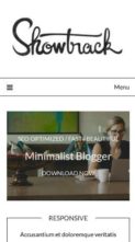 MinimalistBlogger Pro (screenshot mobile)