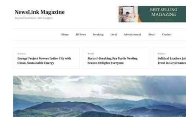 Screenshot Desktop NewsLink Magazine Pro (screenshot desktop)