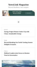 Screenshot Mobile NewsLink Magazine Pro (screenshot mobile)