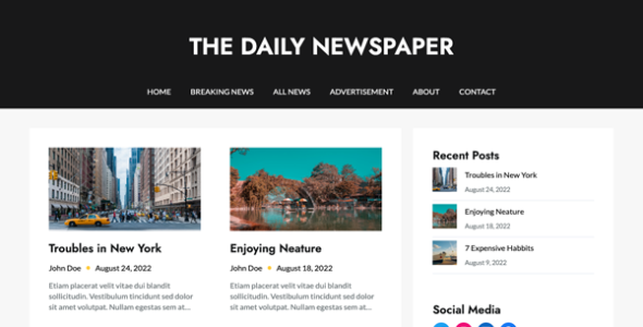 Newspaper Builder Pro (Superb Themes)