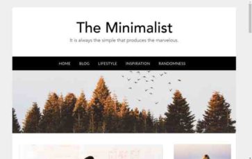 ResponsiveBlogily Pro (screenshot desktop)