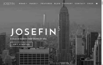 Josefin (screenshot desktop)