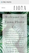 Screenshot Mobile Fiona (Swoone) - (screenshot mobile)