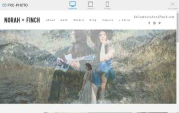 Screenshot Desktop Norah Finch (screenshot desktop)