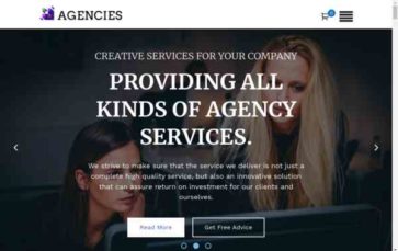 Agencies Pro (screenshot desktop)