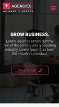 Agencies (TallyThemes) (screenshot mobile)