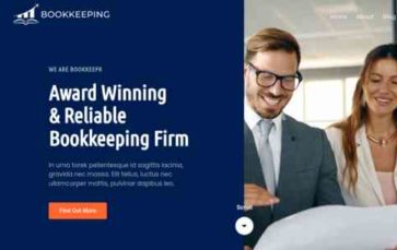 Bookkeeping (TallyThemes) - (screenshot desktop)