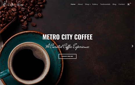 Coffee Shop Pro (TallyThemes)