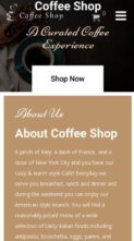 Coffee Shop (TallyThemes) (screenshot mobile)
