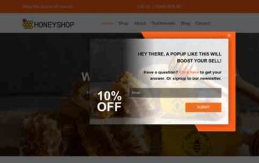 Honey Shop Pro (screenshot desktop)